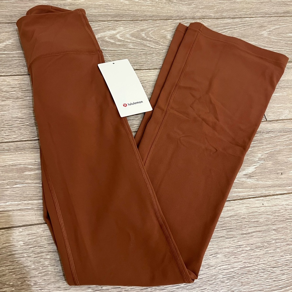 Groove Ancient Copper Flared Ultra High Rise Leggings in Size 0
